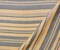 Yellow-Black-White Rayon Cotton Stripe Dobby Woven Fabric By the Yard